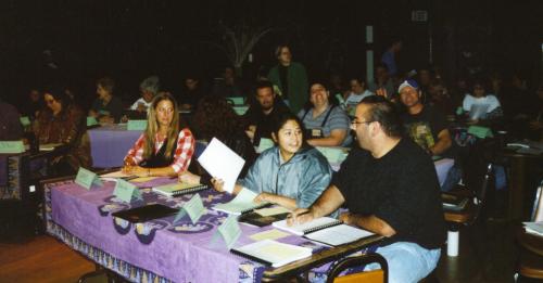 [The class at the exotic felines seminar]