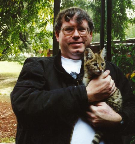 [Here I am, holding a 'ser-gle'!]