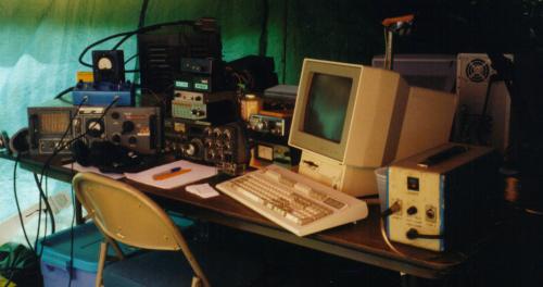 [Picture of my field station.]